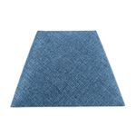 Navy Blue Linen Square Shade 10"